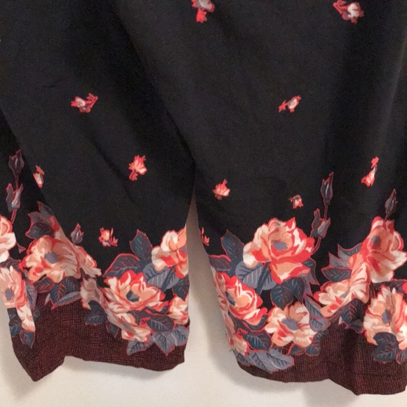 NWOT Anthropologie Ett twa Floral wide leg Small - Picture 9 of 10